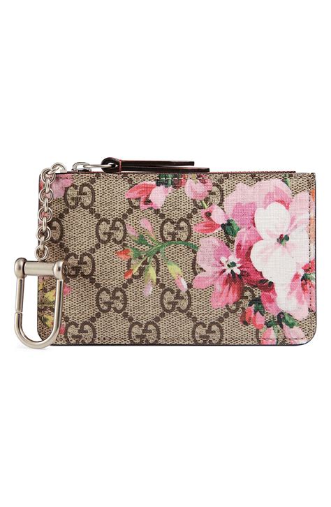 gucci blooms pouch sale|Gucci blooms key pouch.